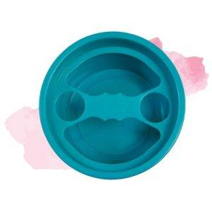 Taza manicure con tapa